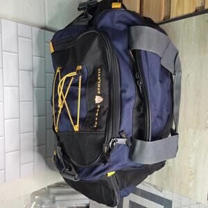 Ingear Athletic Blue and Black Gym Duffel Bag 20 Inches